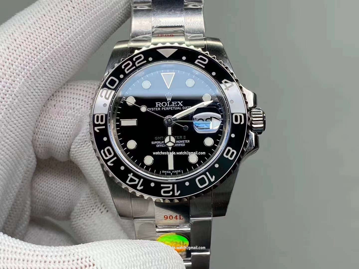 GMT-Master II 116710 LN Black Ceramic 904L Steel ARF 1:1 Best Edition SH3186 CHS GMT-Master II 116710 LN Black Ceramic 904L Steel ARF 1:1 Best Edition SH3186 CHS
