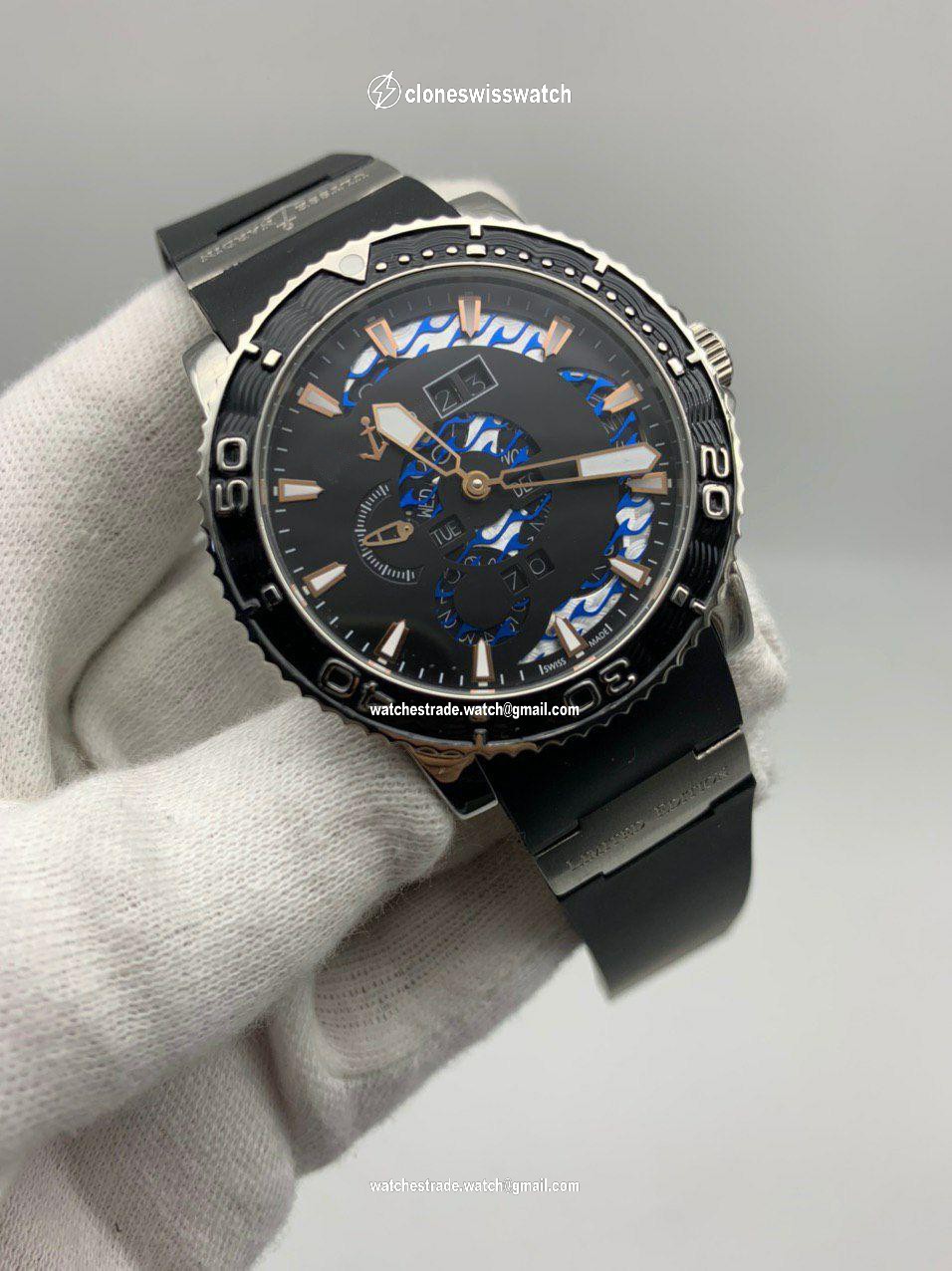 Ulysse Nardin Marine White Dial Hight Version Ulysse Nardin Marine White Dial Hight Version