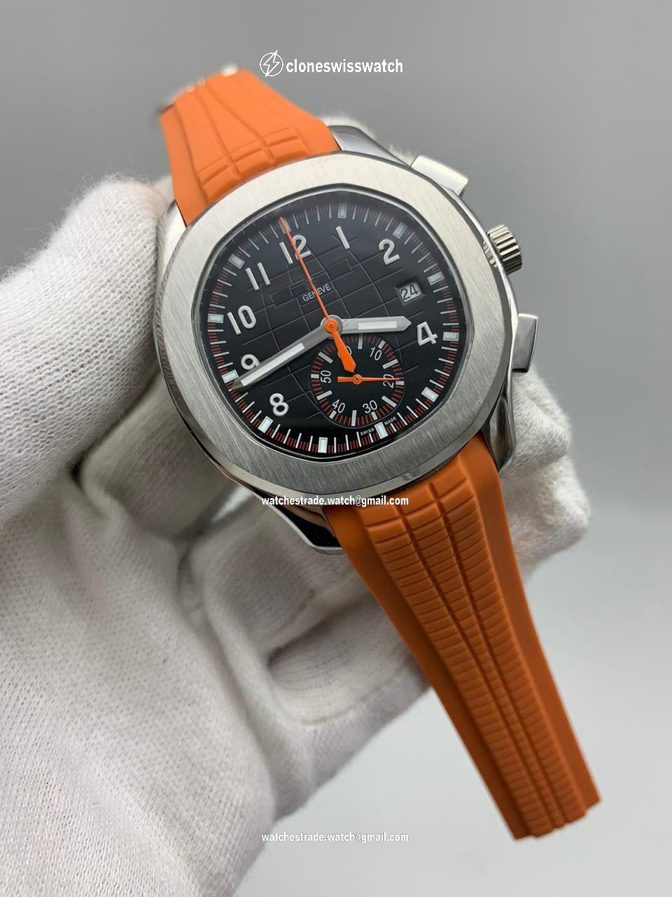 PP Aquanaut Orange Rubber Strap PP Aquanaut Orange Rubber Strap