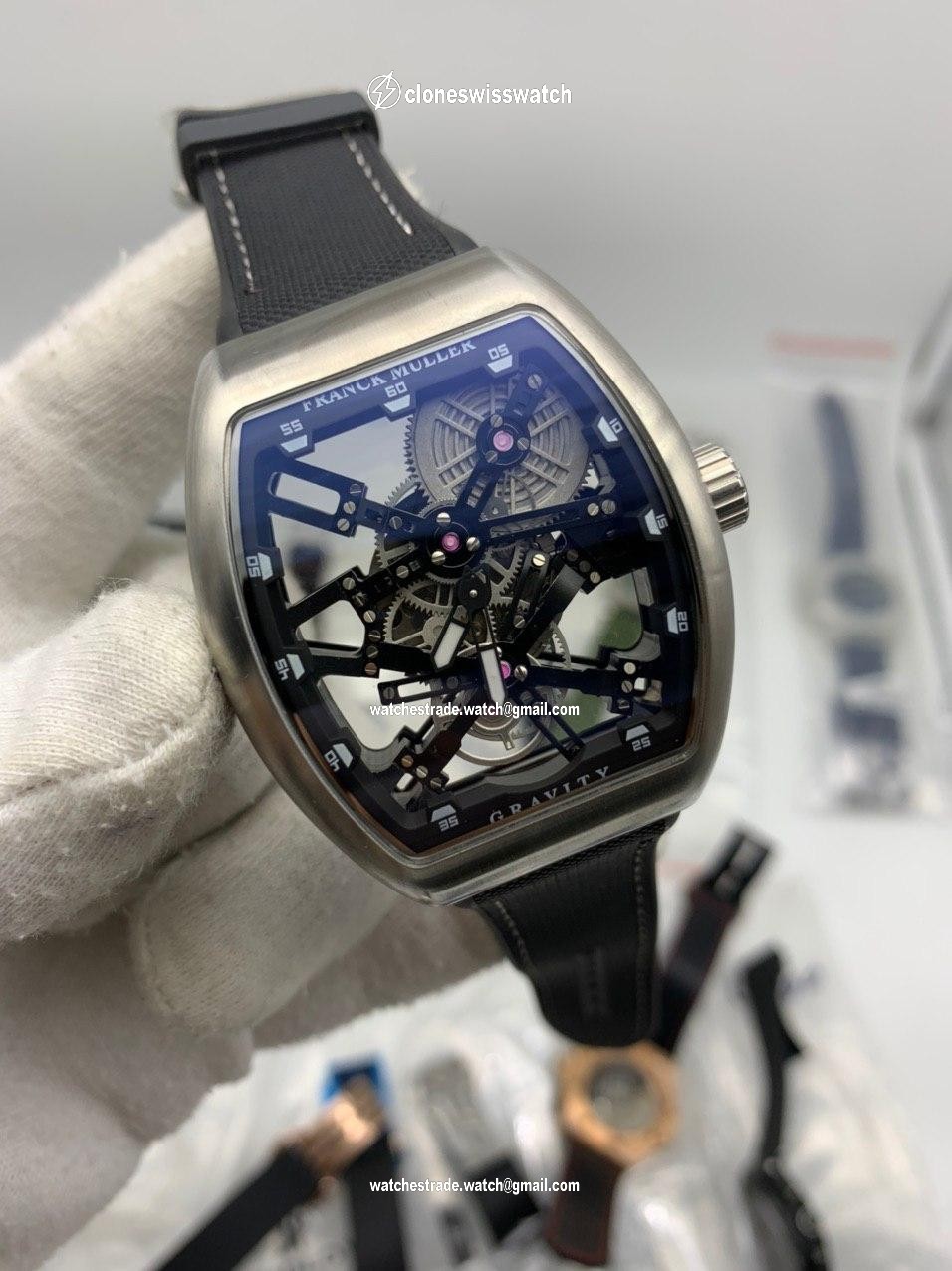 FM Vanguard Silver Case Skeleton FM Vanguard Silver Case Skeleton