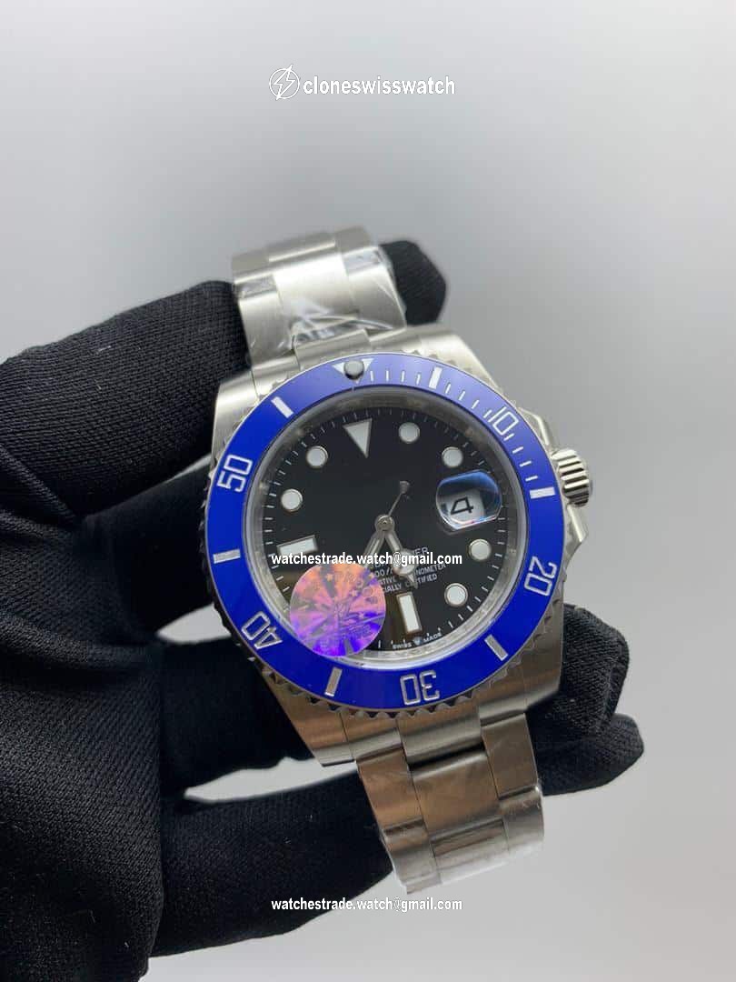 Rolers Sub Blue Bezel Solid Steel Rolers Sub Blue Bezel Solid Steel