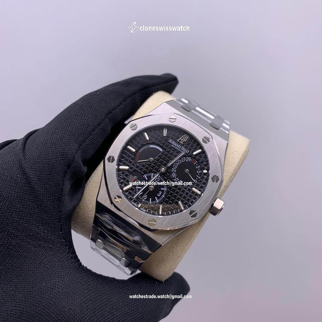 Audemars Piguet Royal Oak Silver Black Dial Chrono Audemars Piguet Royal Oak Silver Black Dial Chrono