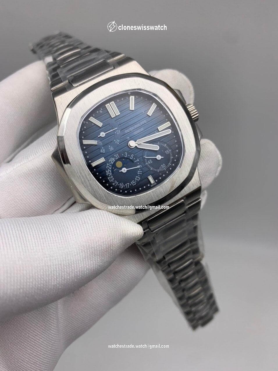 Patek Philippe Nautilus Blue Dial Duble Chrono Patek Philippe Nautilus Blue Dial Duble Chrono
