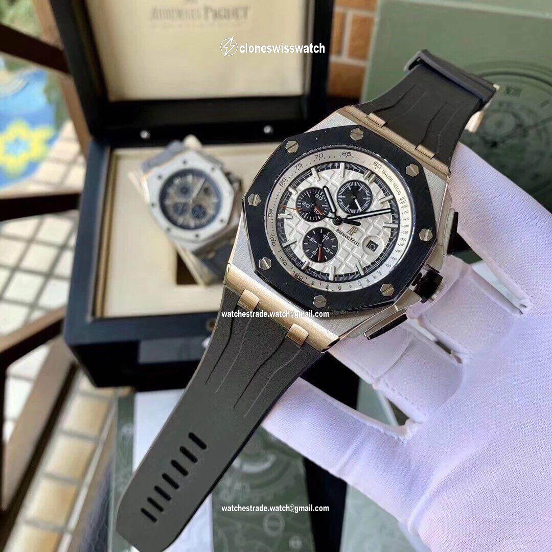 Audemars Piguet Royal Oak Offshore White Dial Audemars Piguet Royal Oak Offshore White Dial