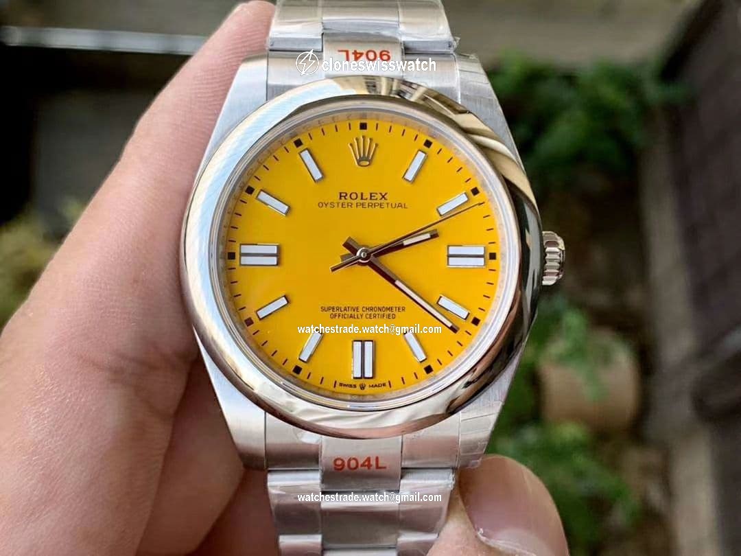 Rolex OYP001A - Oyster Pert. 41mm 124300 SS/SS Yellow EWF A3230 Rolex OYP001A - Oyster Pert. 41mm 124300 SS/SS Yellow EWF A3230