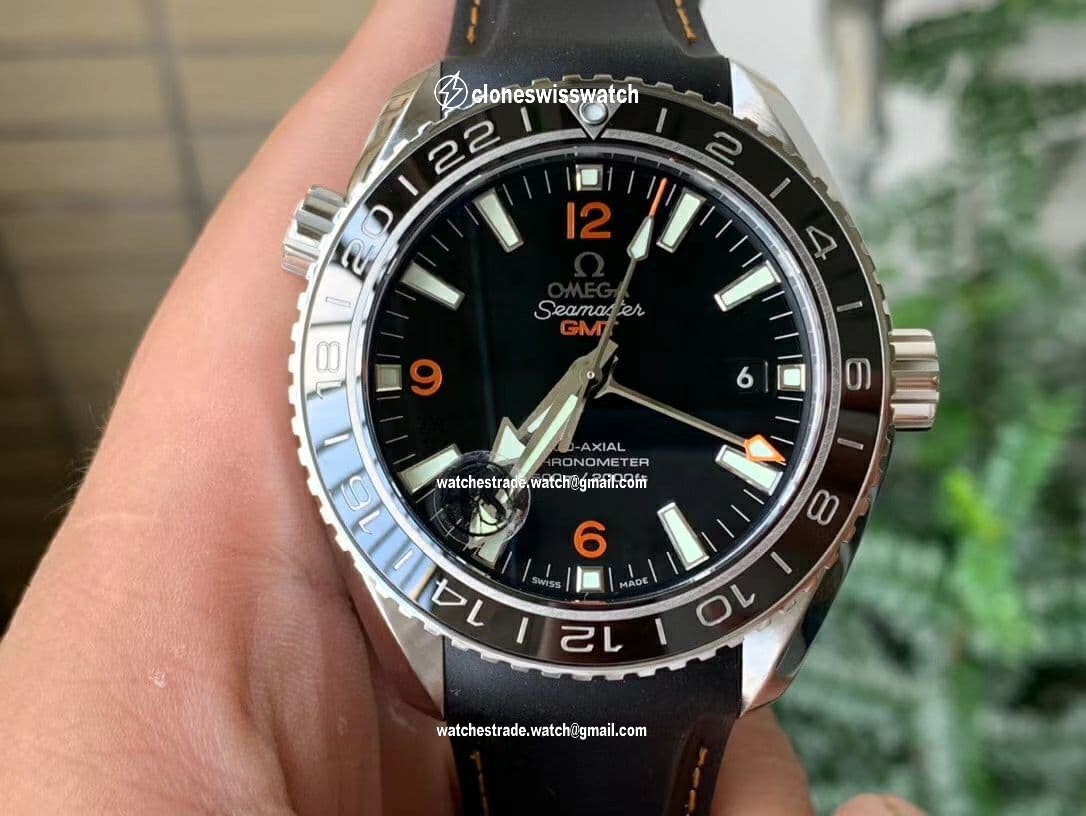 Planet Ocean 600M Co-Axial GMT 43.5mm VSF 1:1 Best Edition Black Dial Orange Markers Black Ceramic Bezel on Black Rubber Strap A8605 Super Clone Planet Ocean 600M Co-Axial GMT 43.5mm VSF 1:1 Best Edition Black Dial Orange Markers Black Ceramic Bezel on Black Rubber Strap A8605 Super Clone