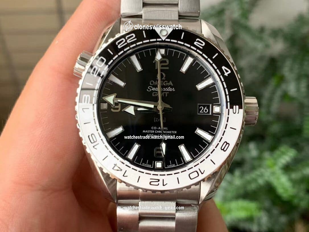 Planet Ocean 600M 'Tai Chi' GMT 43.5mm VSF 1:1 Best Edition Black/White Ceramic Bezel and Dial on SS Bracelet A8906 Super Clone Planet Ocean 600M 'Tai Chi' GMT 43.5mm VSF 1:1 Best Edition Black/White Ceramic Bezel and Dial on SS Bracelet A8906 Super Clone