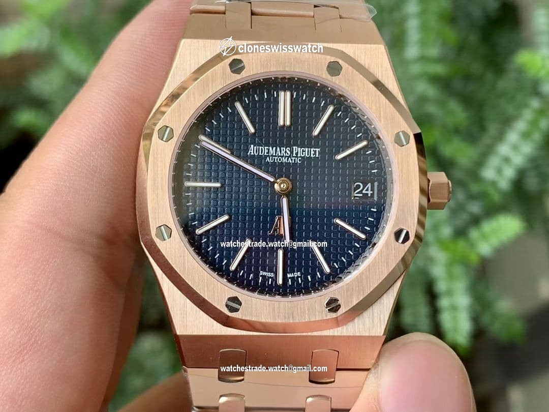 AP0637 - Royal Oak Jumbo 15202OR RG/RG Blue KZF A2121 AP0637 - Royal Oak Jumbo 15202OR RG/RG Blue KZF A2121