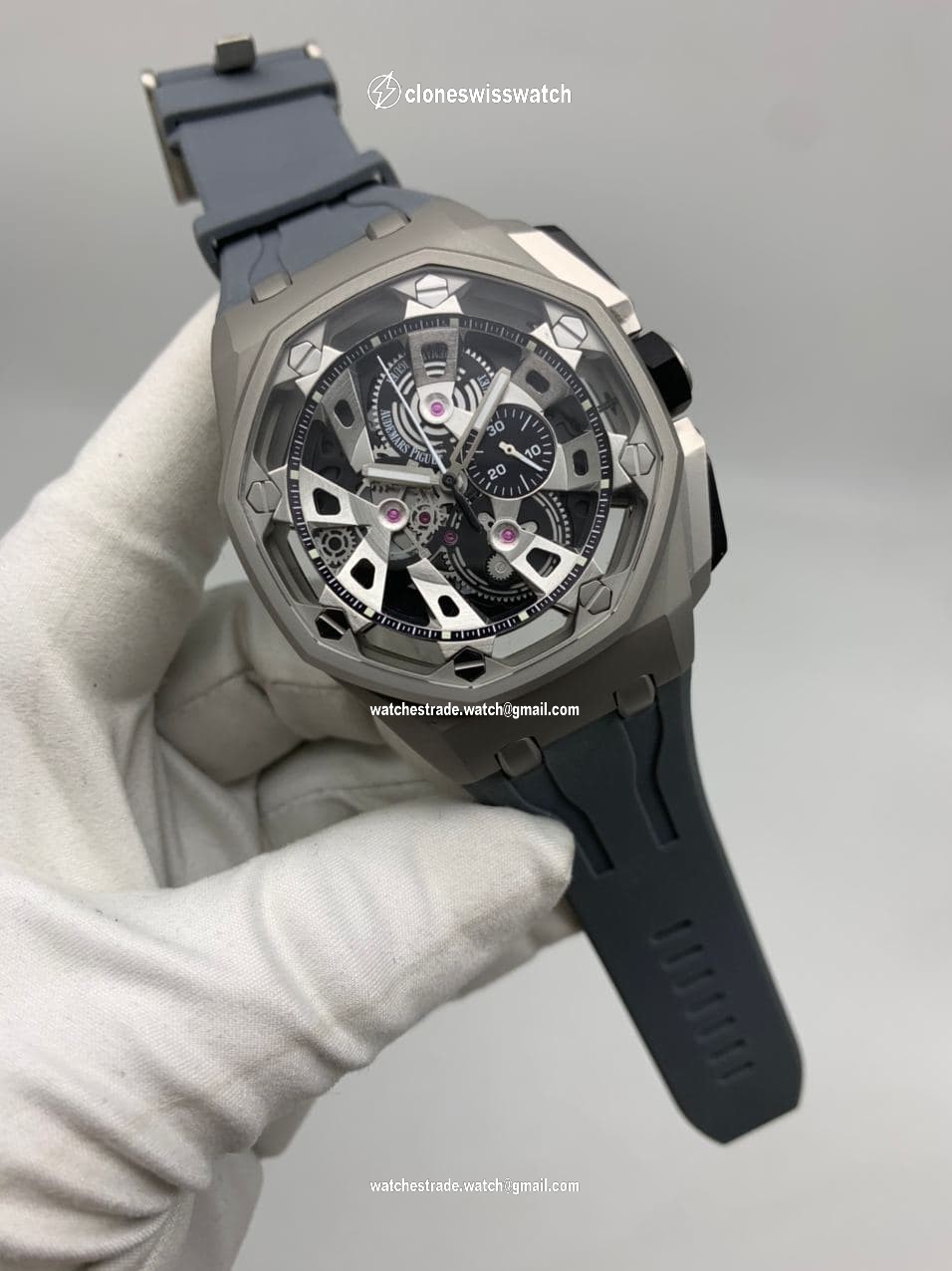 Audemars Piguet Concept Grey On Grey Strap Audemars Piguet Concept Grey On Grey Strap