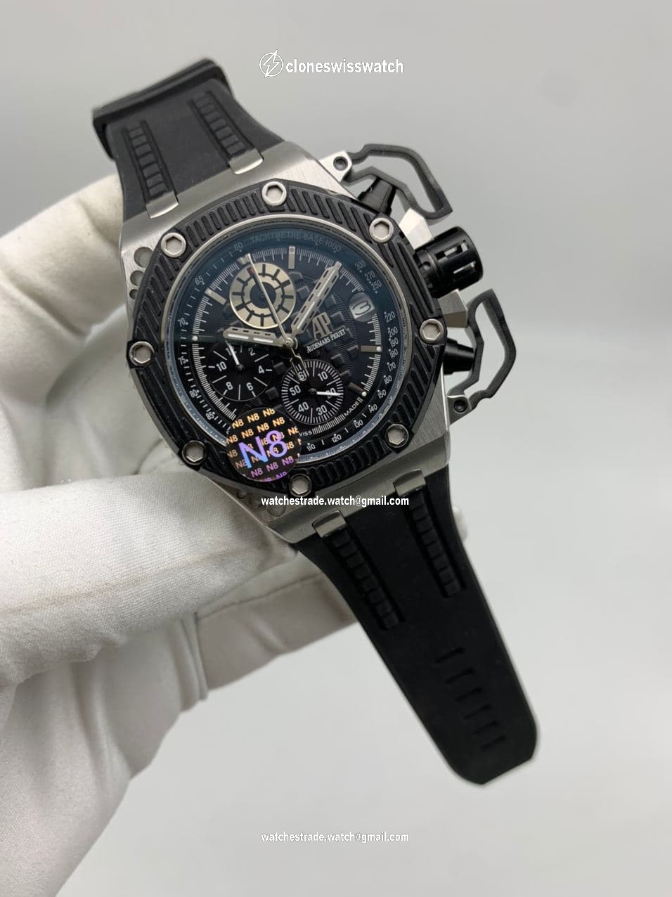 Audemars Piguet Royal Oak Offshore Full Black Grey Case Audemars Piguet Royal Oak Offshore Full Black Grey Case