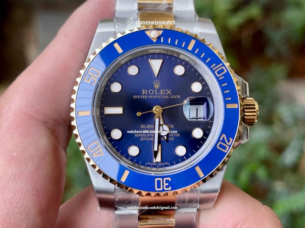 Submariner 116613LB Blue Ceramic 904L Steel/YG VSF 1:1 Best Edition Blue Dial VS3135 Submariner 116613LB Blue Ceramic 904L Steel/YG VSF 1:1 Best Edition Blue Dial VS3135