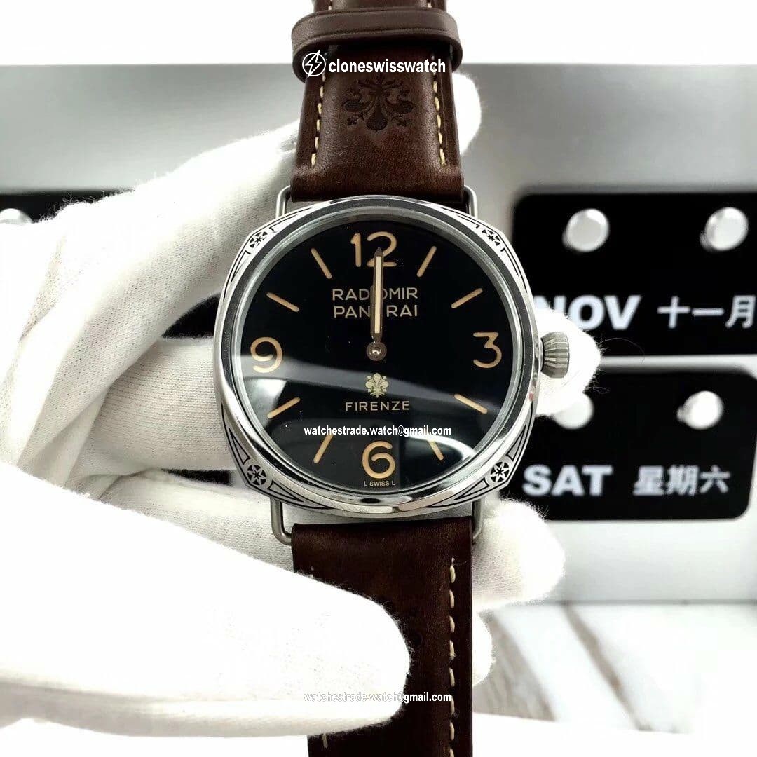 Panerai Radiomir Engraving Black Dial Panerai Radiomir Engraving Black Dial