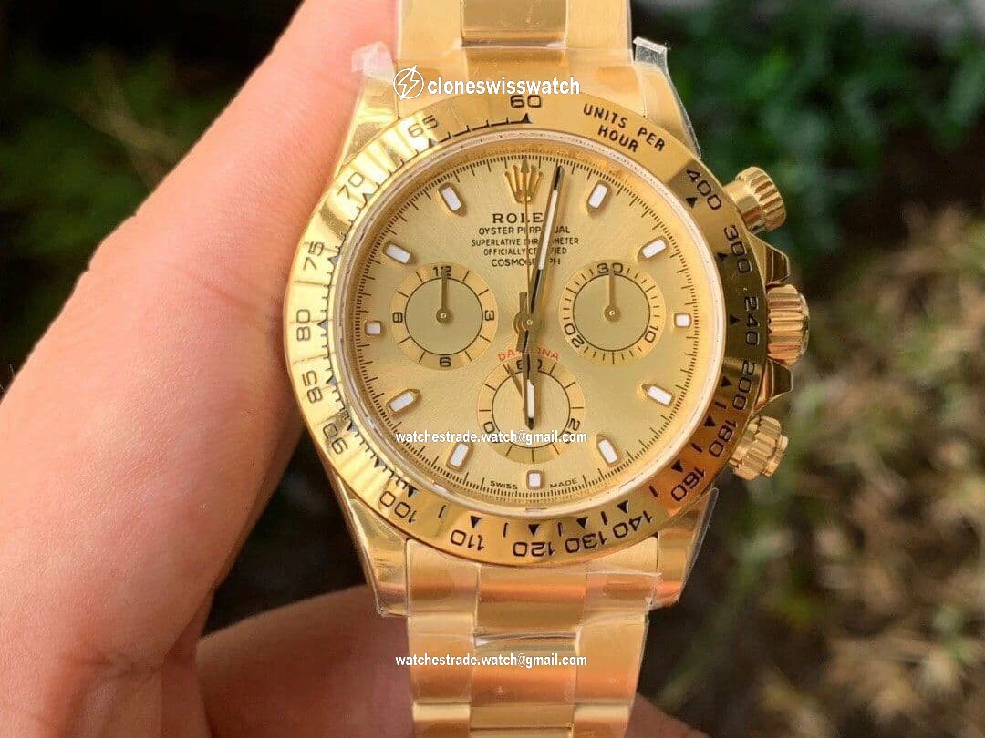 Rolex Daytona 116508 YG Noob V4 1:1 Best Edition Rolex Daytona 116508 YG Noob V4 1:1 Best Edition