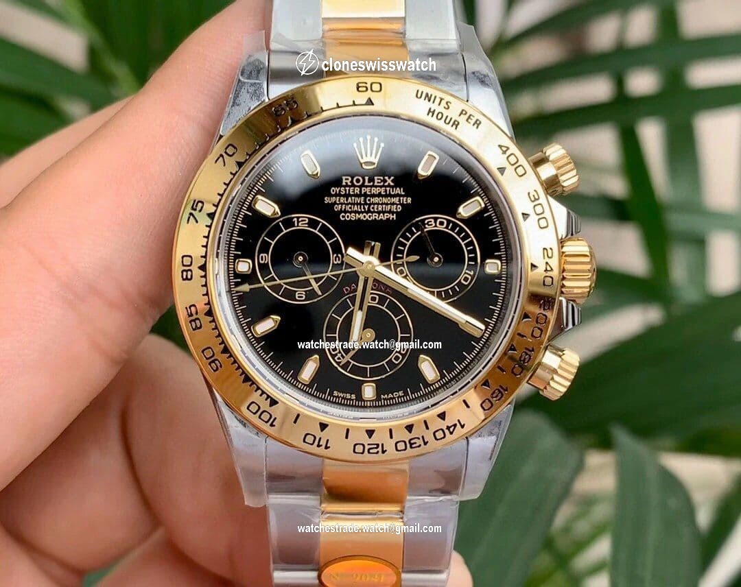Rolex Daytona 116503 YG/SS Two Tone Noob V4 1:1 Best Edition Rolex Daytona 116503 YG/SS Two Tone Noob V4 1:1 Best Edition