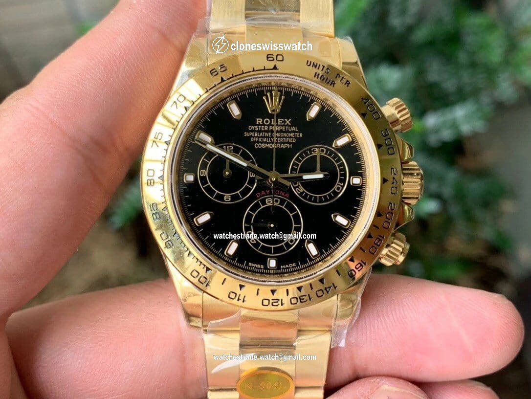 Rolex Daytona 116508 YG Noob V4 1:1 Best Edition Rolex Daytona 116508 YG Noob V4 1:1 Best Edition