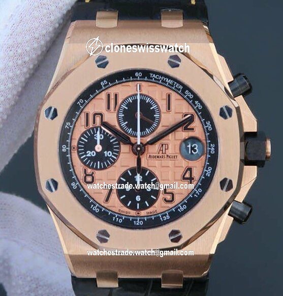 Royal Oak Offshore 2014 Gold Theme JF 1:1 Best Edition on Black Leather Strap A3126 Royal Oak Offshore 2014 Gold Theme JF 1:1 Best Edition on Black Leather Strap A3126