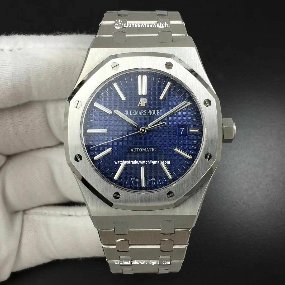 Royal Oak 41mm 15500 Basel SS/SS Blue ZF MY9015 Royal Oak 41mm 15500 Basel SS/SS Blue ZF MY9015