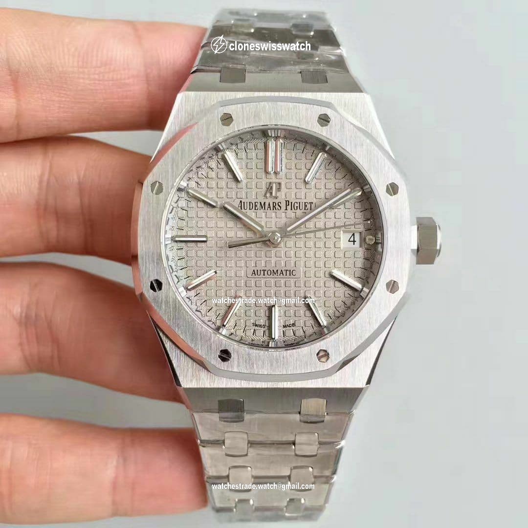 Royal Oak 15400 SS/SS Grey ZF MY9015 Mod 3120 Royal Oak 15400 SS/SS Grey ZF MY9015 Mod 3120