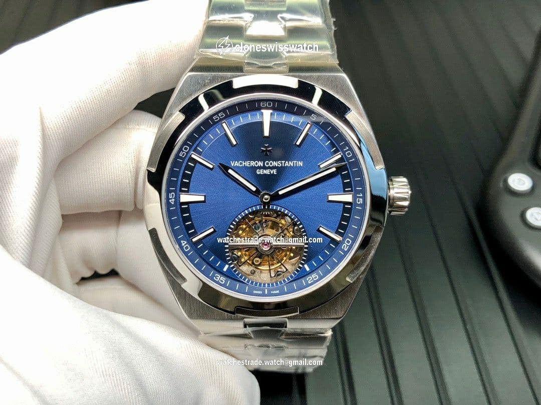 Traditionnelle Tourbillon SS EURF Best Edition Blue Dial on SS Bracelet Traditionnelle Tourbillon SS EURF Best Edition Blue Dial on SS Bracelet