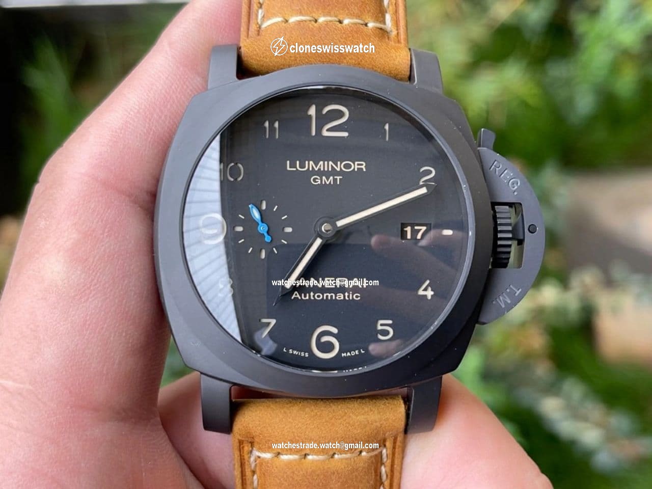 PAM1441 U VSF 1:1 Best Edition Black Dial on Brown Asso Strap P.9011 Super Clone PAM1441 U VSF 1:1 Best Edition Black Dial on Brown Asso Strap P.9011 Super Clone