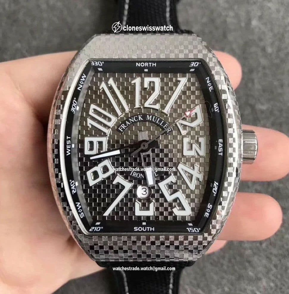 Franck Muller Vanguard PXL SS/NY Silver White/Num Asia 2824 Franck Muller Vanguard PXL SS/NY Silver White/Num Asia 2824