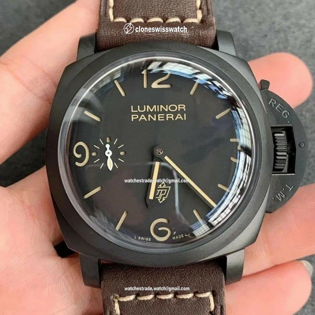 PAM386 M VSF 1:1 Best Edition on Brown Asso Strap P.9000 Super Clone PAM386 M VSF 1:1 Best Edition on Brown Asso Strap P.9000 Super Clone