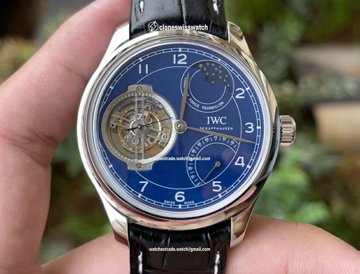 Portugieser Constant-Force Tourbillon Edition 150 Years SS BBR Best Edition Blue Dial Portugieser Constant-Force Tourbillon Edition 150 Years SS BBR Best Edition Blue Dial