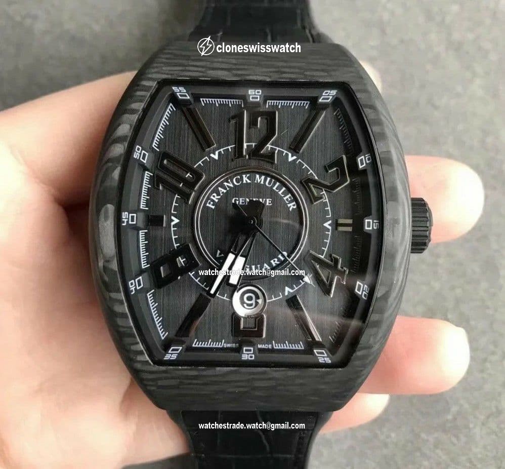 Vanguard Automatic Carbon Black Carbon Dial on Black Nylon/Rubber Strap NH35A Vanguard Automatic Carbon Black Carbon Dial on Black Nylon/Rubber Strap NH35A