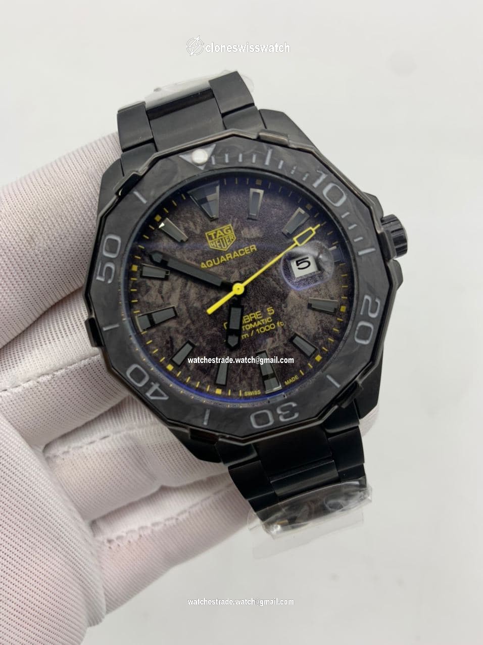 Tag Heuer Full Black Aquaracer Tag Heuer Full Black Aquaracer