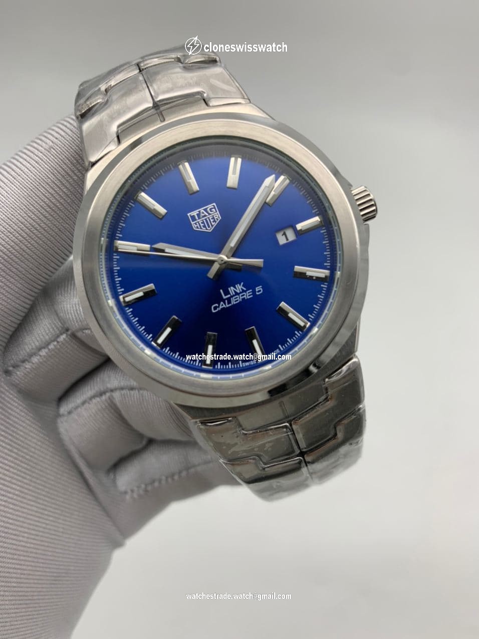 Tag Heuer Blue Dial on SS Strap Tag Heuer Blue Dial on SS Strap