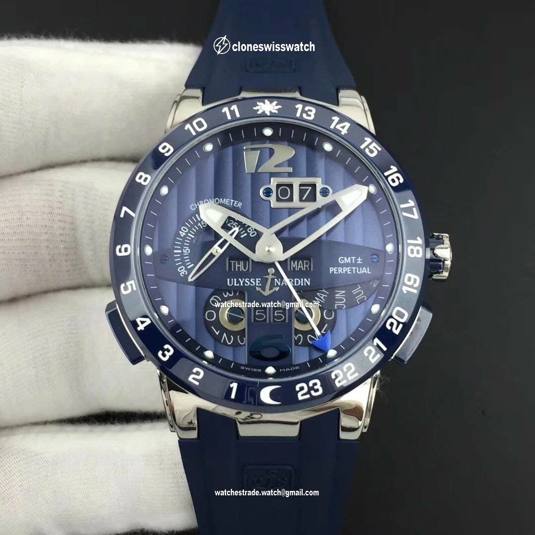 Executive El Toro SS TWA 1:1 Best Edition Blue Dial on Blue Rubber Strap Asian UN-32 Executive El Toro SS TWA 1:1 Best Edition Blue Dial on Blue Rubber Strap Asian UN-32