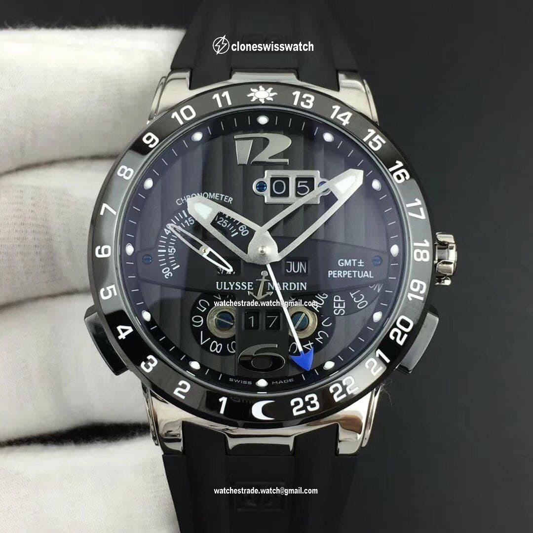 Executive El Toro SS TWA 1:1 Best Edition Black Dial on Black Rubber Strap Asian UN-32 Executive El Toro SS TWA 1:1 Best Edition Black Dial on Black Rubber Strap Asian UN-32
