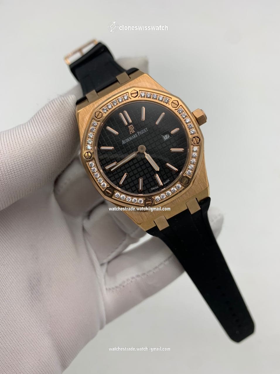 Audemars Piguet Royal Oak 38mm Black Case Gold Audemars Piguet Royal Oak 38mm Black Case Gold