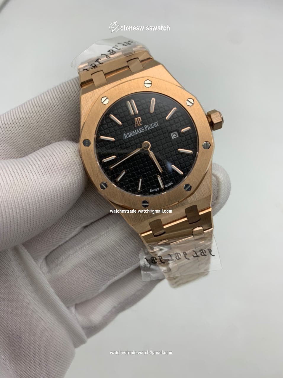Audemars Piguet Royal Oak 38mm Black Dial Gold Audemars Piguet Royal Oak 38mm Black Dial Gold