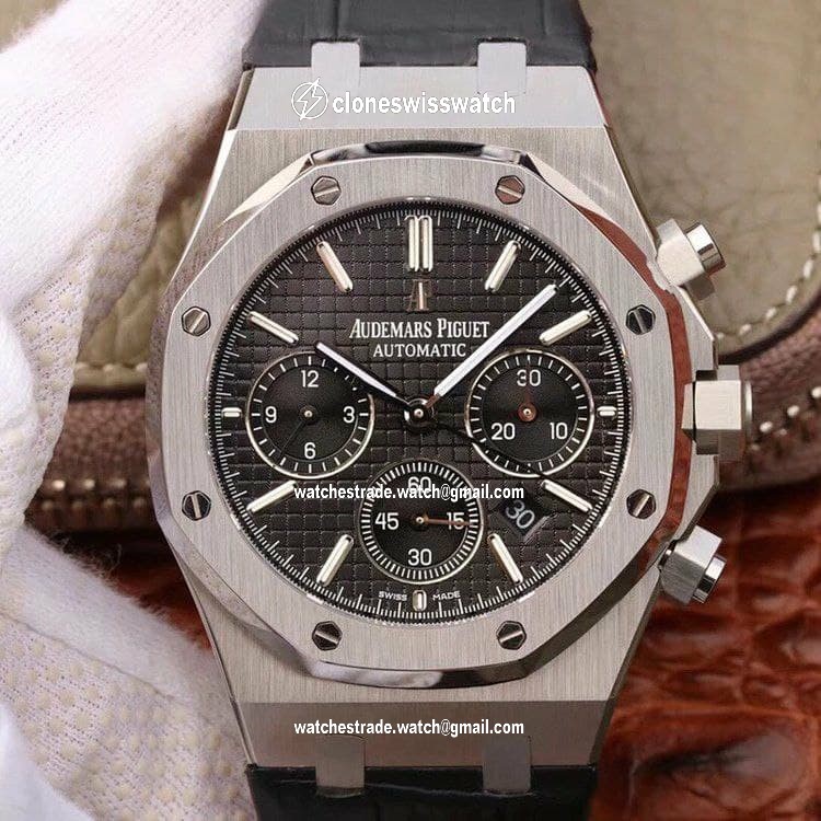 AP0608A - Royal Oak Chronograph 1:1 Best Edition 26331ST SS/LE Black AP0608A - Royal Oak Chronograph 1:1 Best Edition 26331ST SS/LE Black