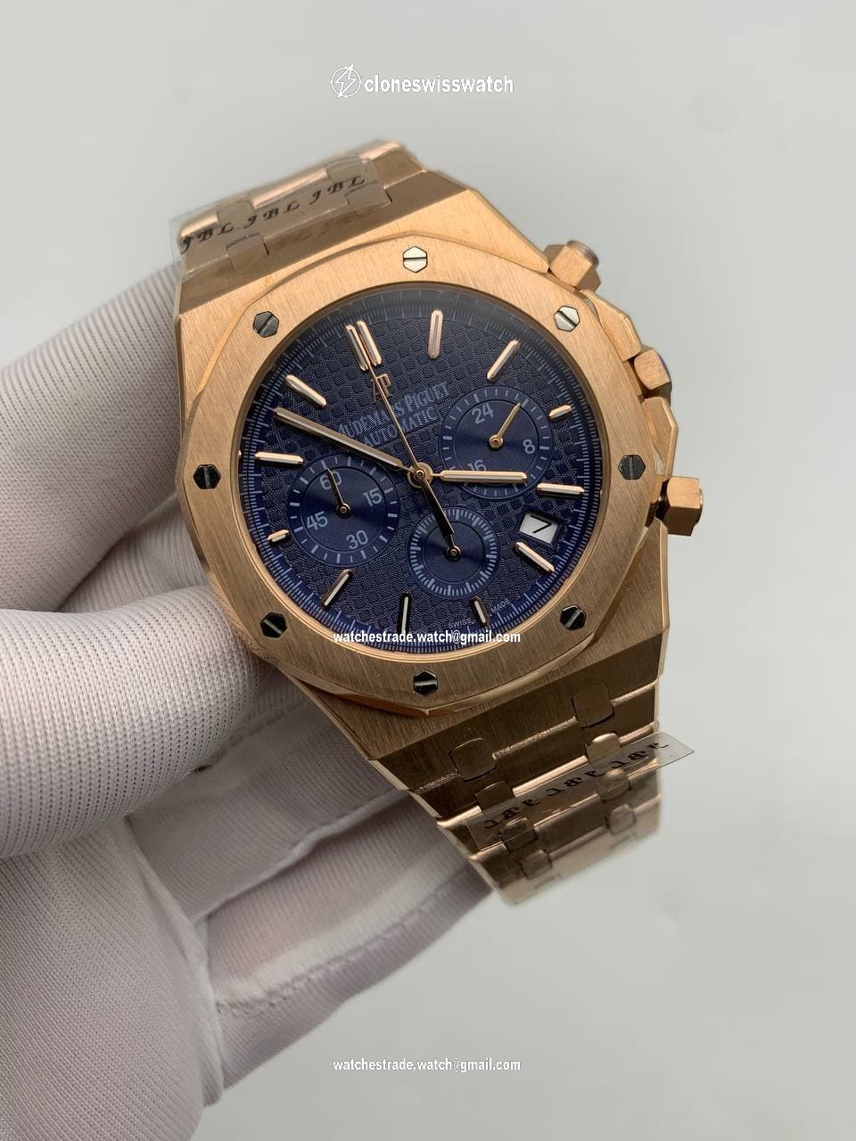 Audemars Piguet Blue Dial Chrono High Version Gold Audemars Piguet Blue Dial Chrono High Version Gold