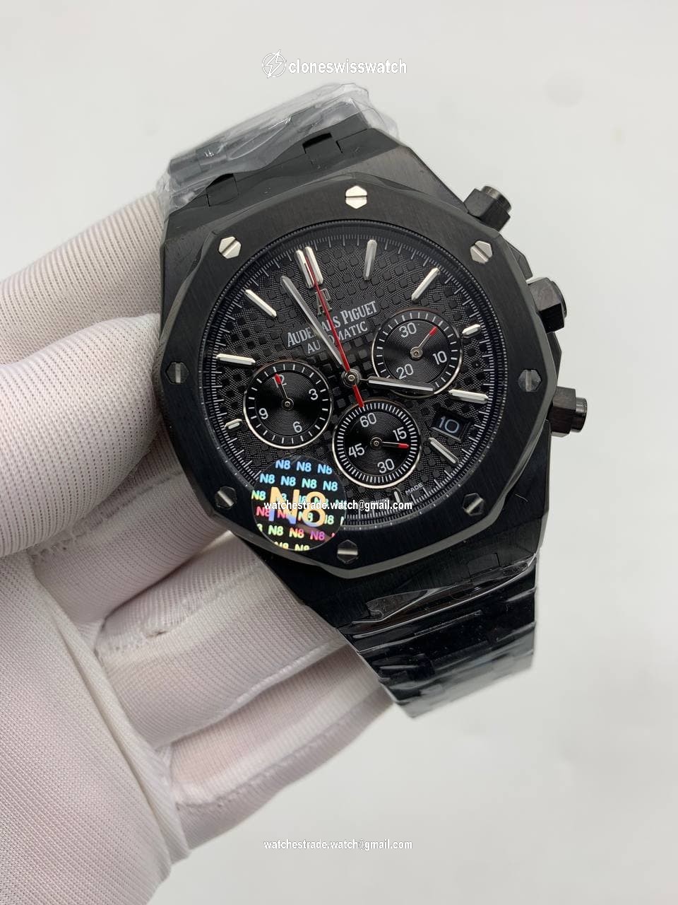 Audemars Piguet Black Dial Chrono High Version Full Black Audemars Piguet Black Dial Chrono High Version Full Black
