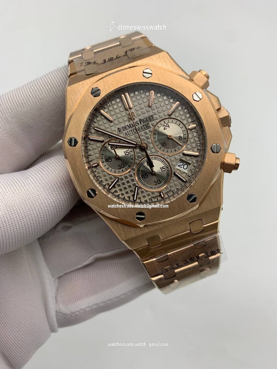 Audemars Piguet Bronz Dial Chrono High Version Gold Audemars Piguet Bronz Dial Chrono High Version Gold