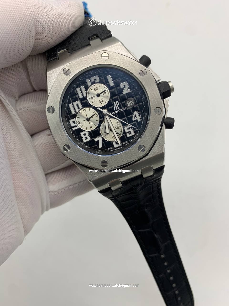 Audemars Piguet Black Dial High Version Rubber Strap Audemars Piguet Black Dial High Version Rubber Strap