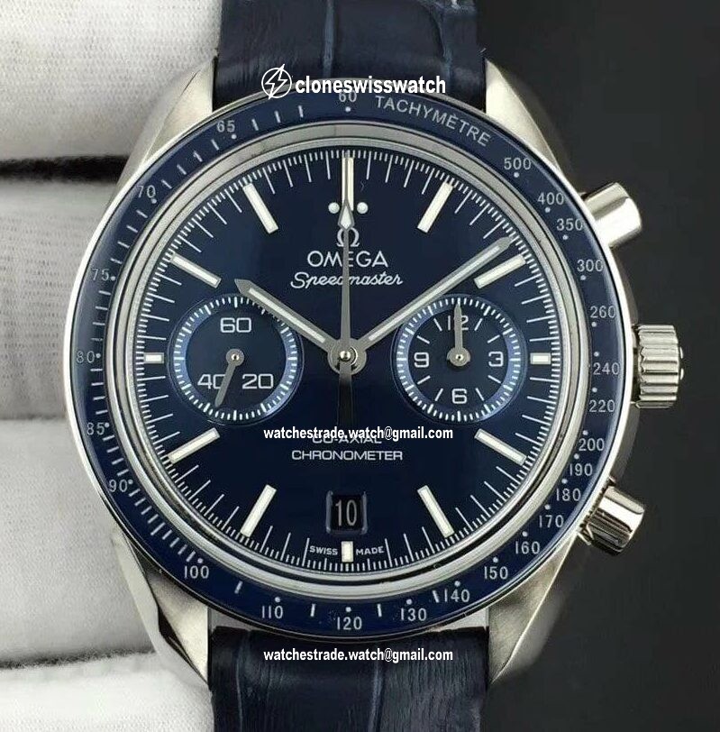 Omega SpeedMaster MoonWatch SS/LE Blue 1:1 Best Edition Omega SpeedMaster MoonWatch SS/LE Blue 1:1 Best Edition