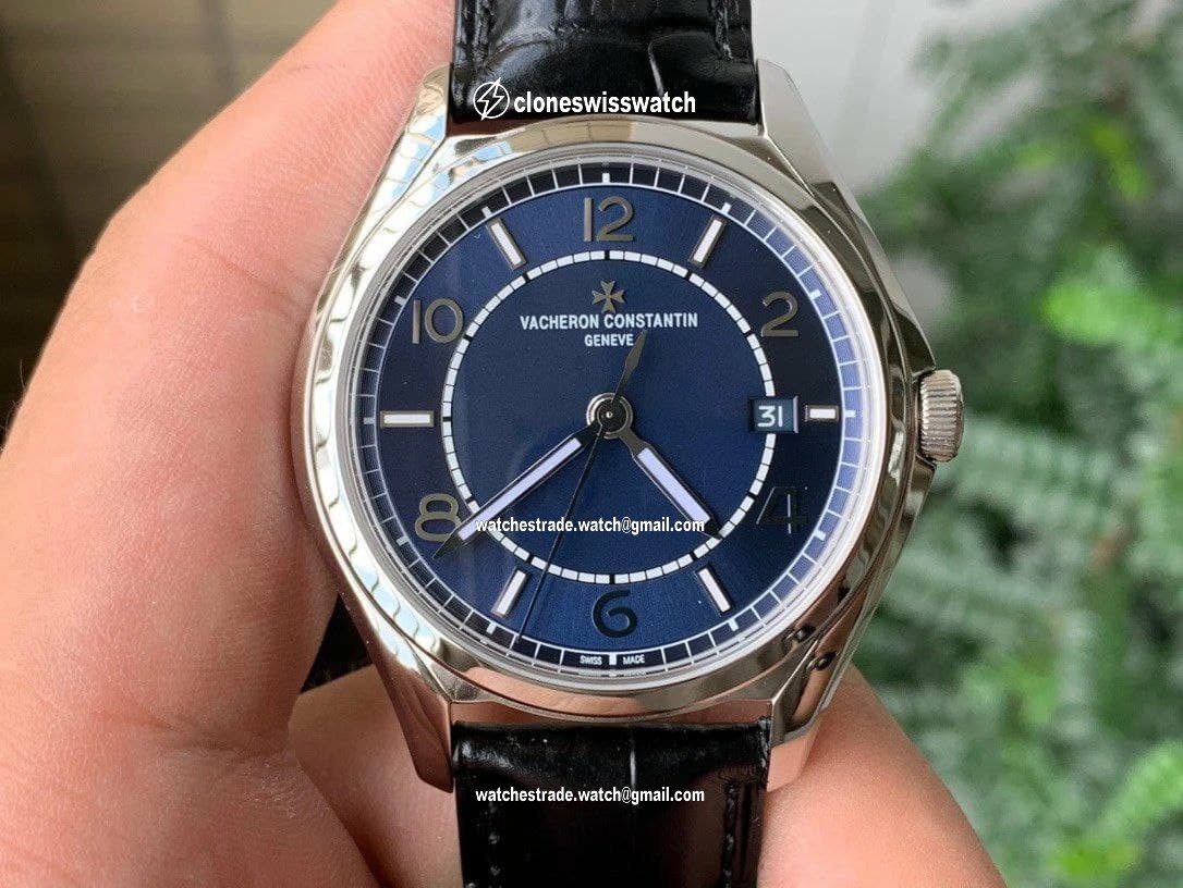 Fiftysix SS 40mm ZF 1:1 Best Edition Blue Dial on Black Leather Strap A1326 Fiftysix SS 40mm ZF 1:1 Best Edition Blue Dial on Black Leather Strap A1326