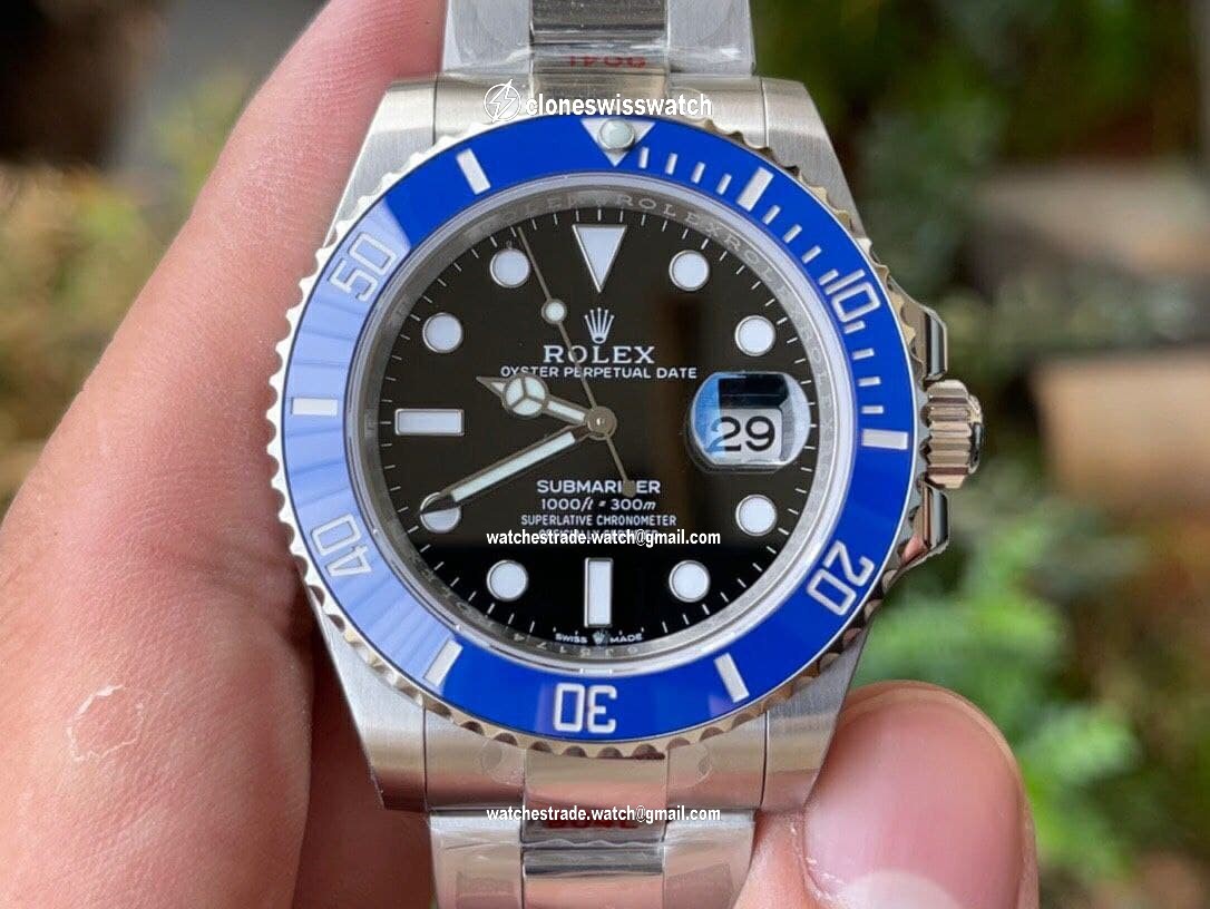 Submariner 41mm 126619 LB Blue Ceramic EWF Black Dial on SS Bracelet A3235 Submariner 41mm 126619 LB Blue Ceramic EWF Black Dial on SS Bracelet A3235