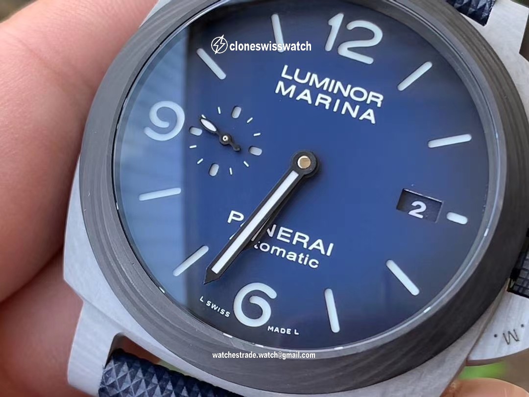 PAM 1663 CARBOTECH VSF 1:1 BEST EDITION BLUE DIAL ON BLUE KEVLAR COMPOSITE STRAP P.9010 CLONE back PAM 1663 CARBOTECH VSF 1:1 BEST EDITION BLUE DIAL ON BLUE KEVLAR COMPOSITE STRAP P.9010 CLONE back