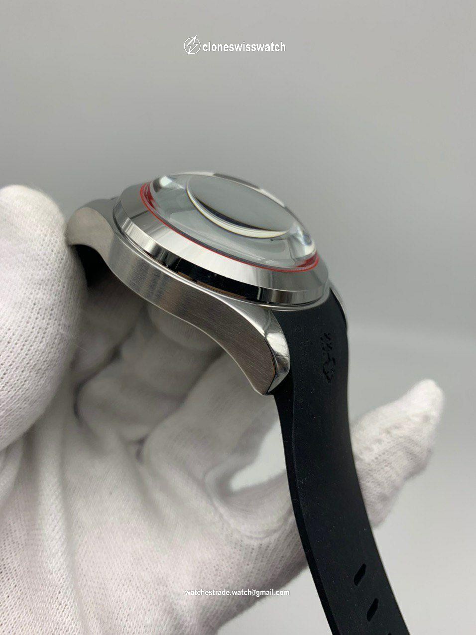 Corum Babble Skull Black Solid Dial on Black Lither Strap back Corum Babble Skull Black Solid Dial on Black Lither Strap back