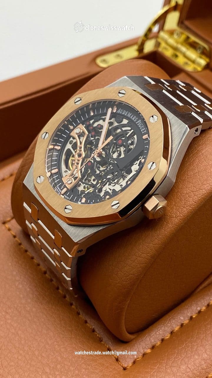 Audemars Piguet Royal Aok Skeleton High Version SG back Audemars Piguet Royal Aok Skeleton High Version SG back