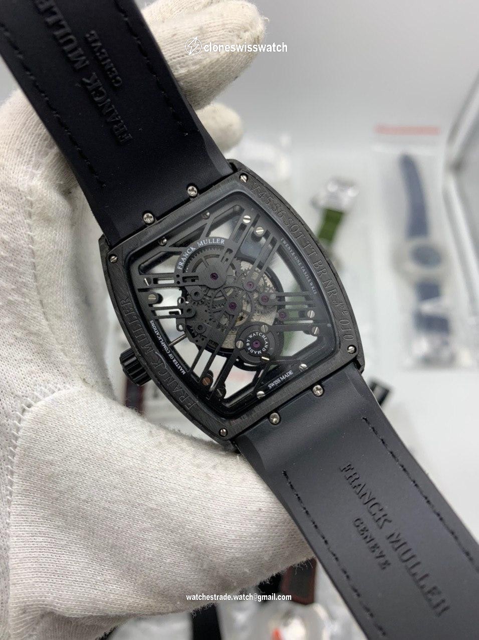 FM Vanguard Carbon Case Skeleton back FM Vanguard Carbon Case Skeleton back