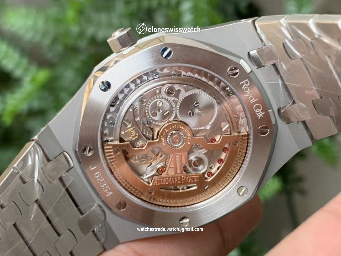AP0641 - Royal Oak Jumbo Extra Thin 15202 SS/SS Blue ZF A2121 back AP0641 - Royal Oak Jumbo Extra Thin 15202 SS/SS Blue ZF A2121 back