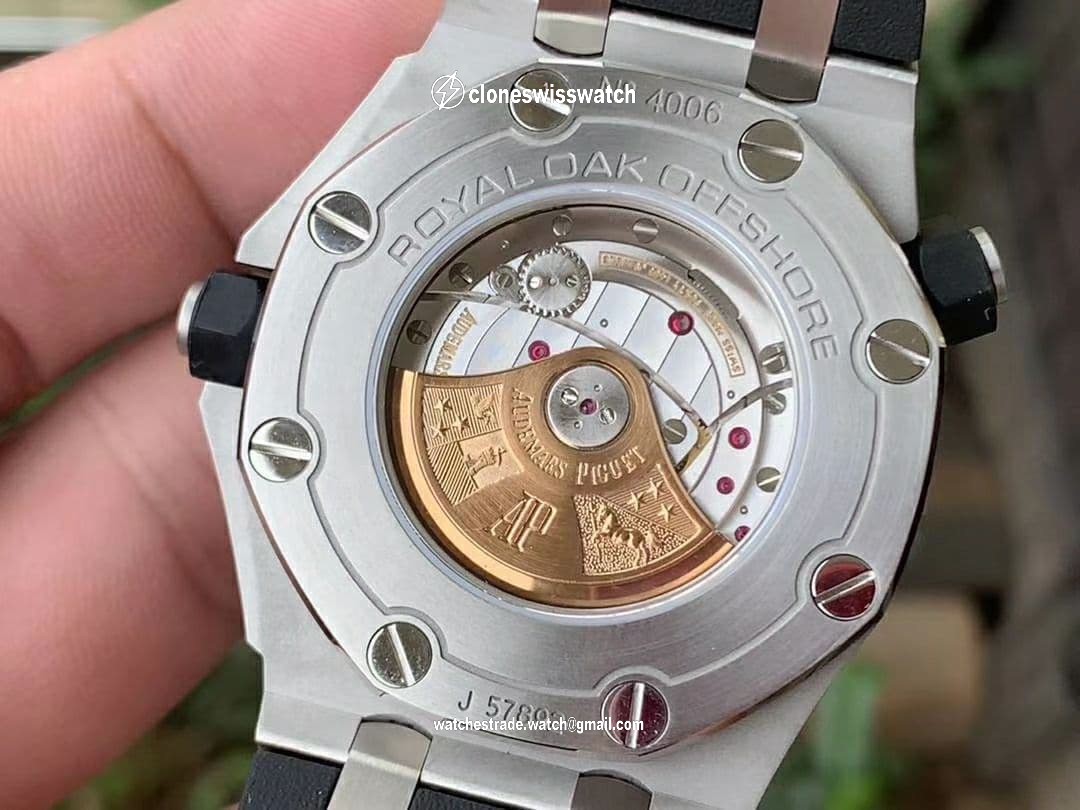 AP0643 - Royal Oak Offshore Diver 15710 SS/RU JF V10 back AP0643 - Royal Oak Offshore Diver 15710 SS/RU JF V10 back