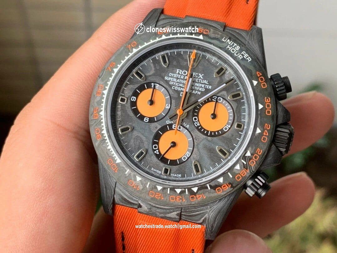 Rolex Daytona DIW Carbon Case and Bezel back Rolex Daytona DIW Carbon Case and Bezel back
