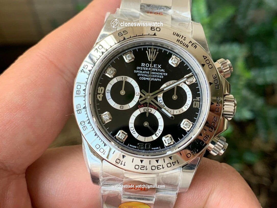 Rolex Daytona 116509 SS Noob V4 1:1 Best Edition back Rolex Daytona 116509 SS Noob V4 1:1 Best Edition back